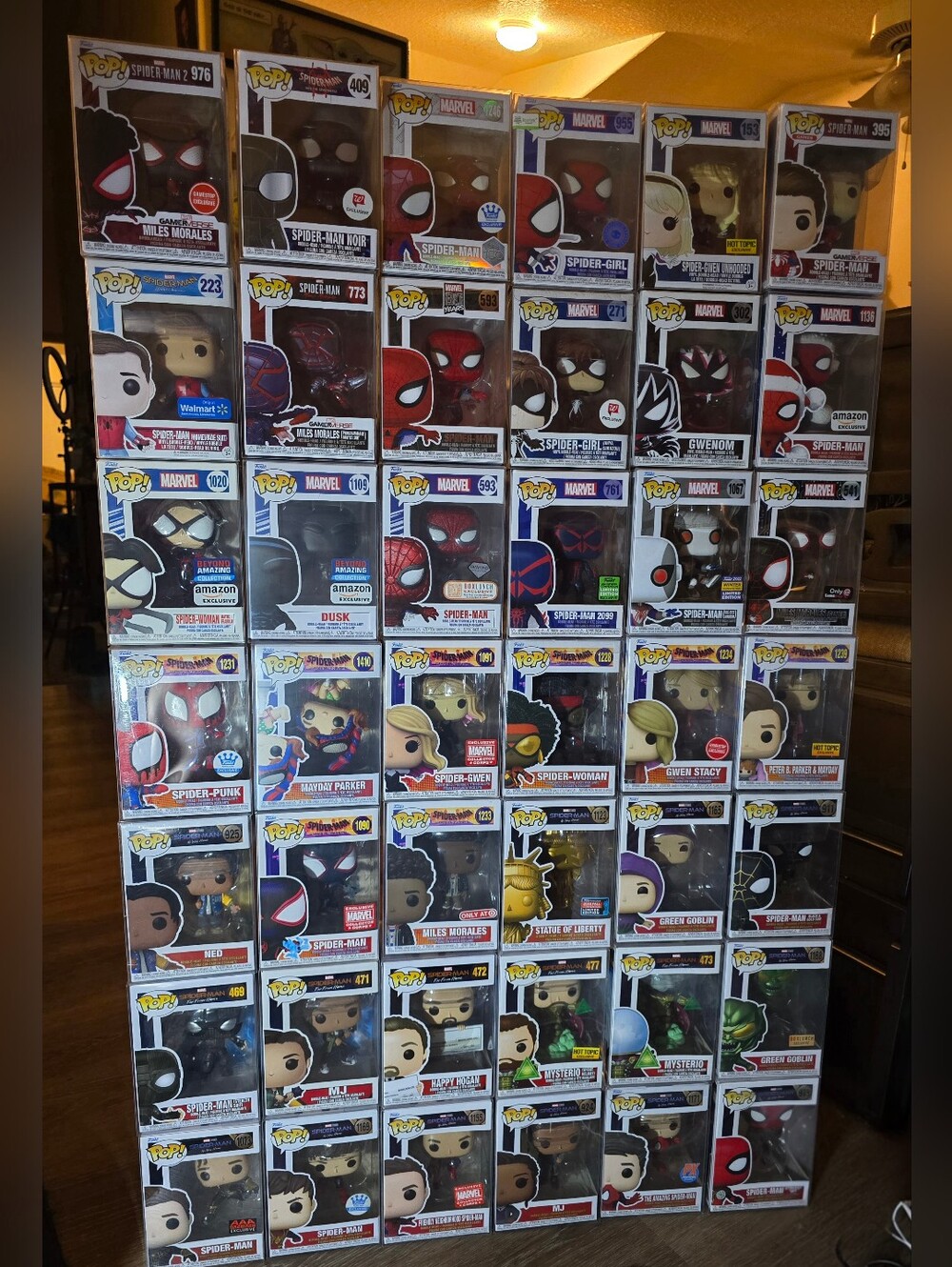 Spider-Man Funko Collection